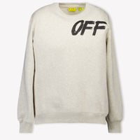 Off-White Kinder Jongens Trui In Grijs