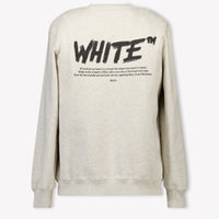 Off-White Kinder Jongens Trui In Grijs