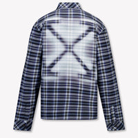 Off-White Kids Boys Blouse In Navy