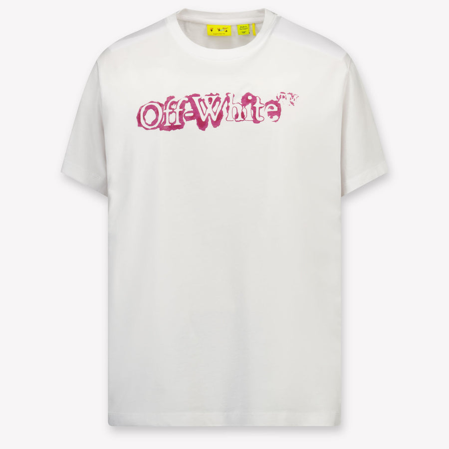 Off-White Kinder Meisjes T-Shirt In Wit