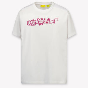 Off-White Kinder Meisjes T-Shirt In Wit