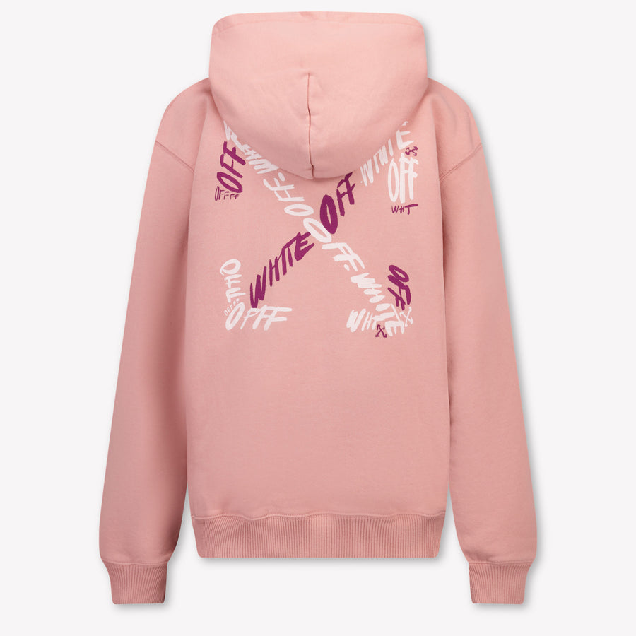 Off-White Girls Sweater in Light Pink