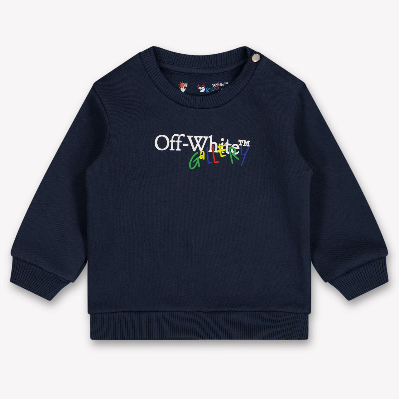 Off-White Baby Jongens Trui In Navy