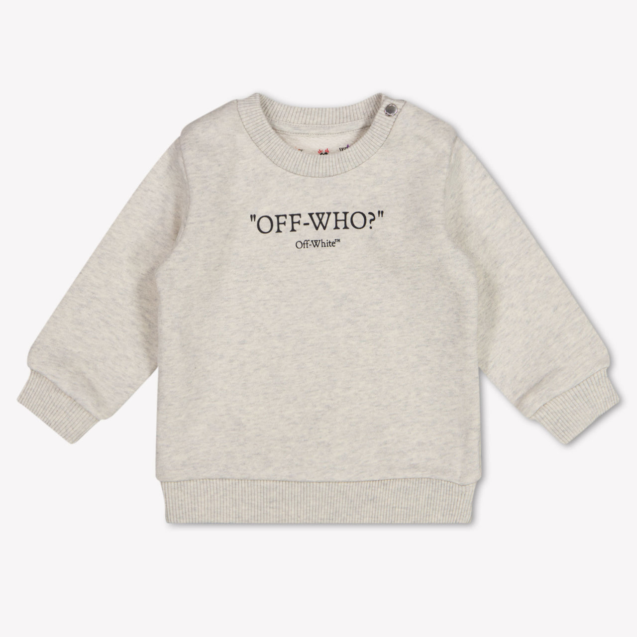 Off-White Baby Jongens Trui In Grijs