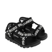 Dsquared2 Kinder Unisex Sandalen Zwart