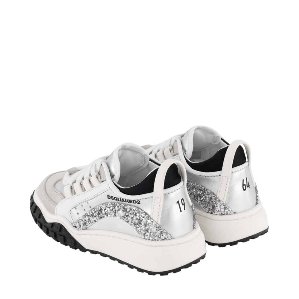 Dsquared2 Kinder Unisex Sneakers Wit