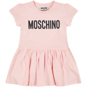 Moschino Baby Meisjes Jurkje Licht Roze