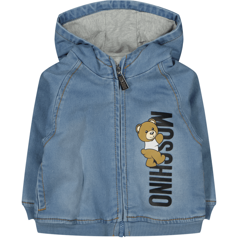 Moschino Baby Unisex Jas Jeans 3/6