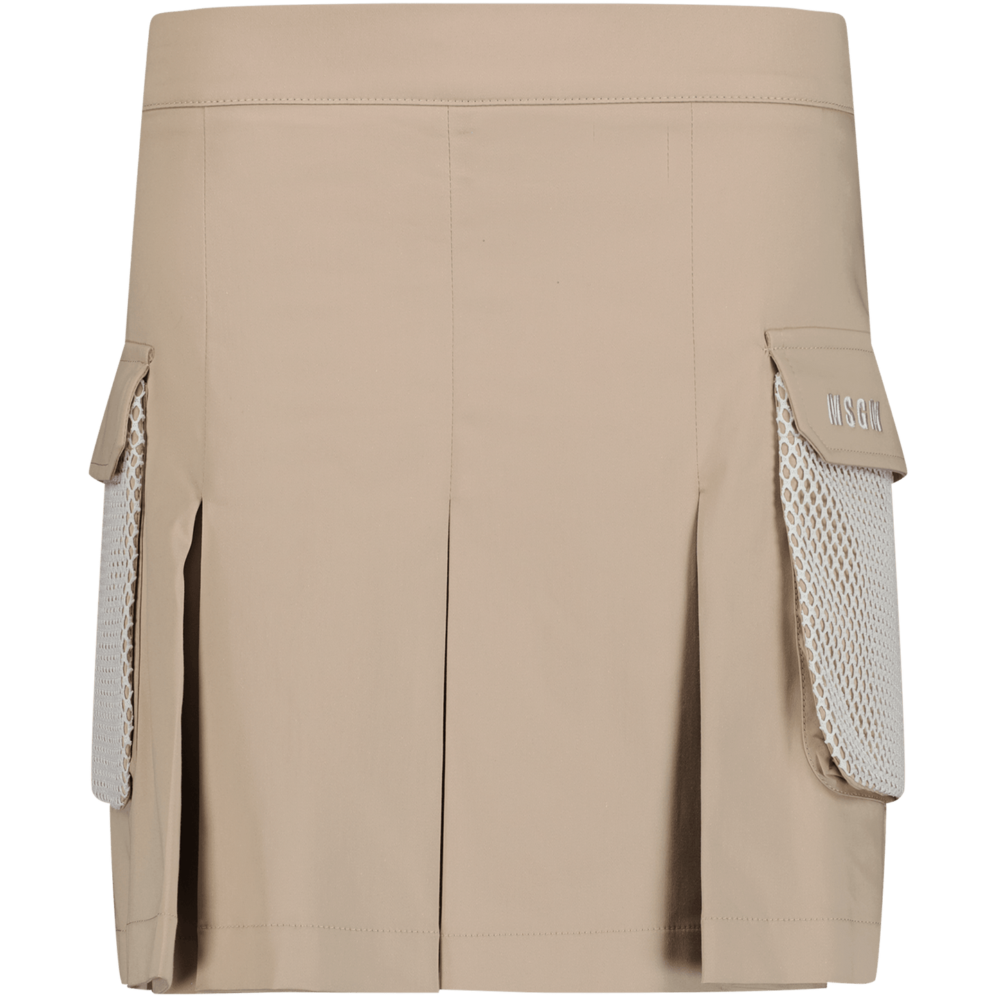 MSGM Kinder Rokje Beige 4Y