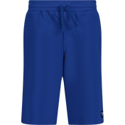 Dolce & Gabbana Kinder Shorts Cobalt Blauw