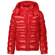 Moncler Kids Boys Coat Red