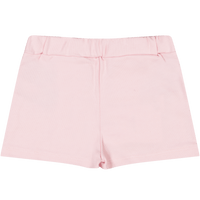 Balmain Baby Meisjes Shorts Licht Roze