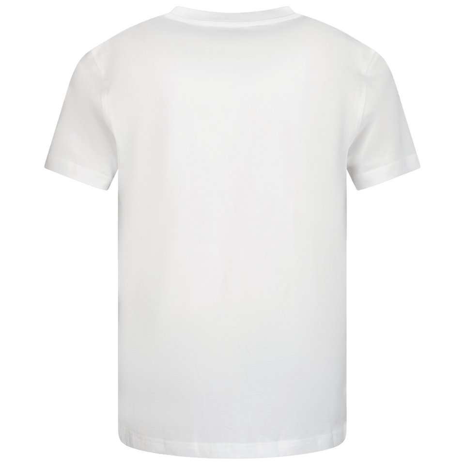 Moncler Kinder Unisex T-Shirt Wit