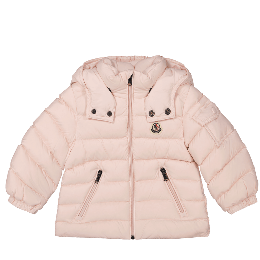 Moncler Baby Girls Jacket Light Pink