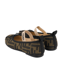 Fendi Kinder Meisjes Schoenen Bruin