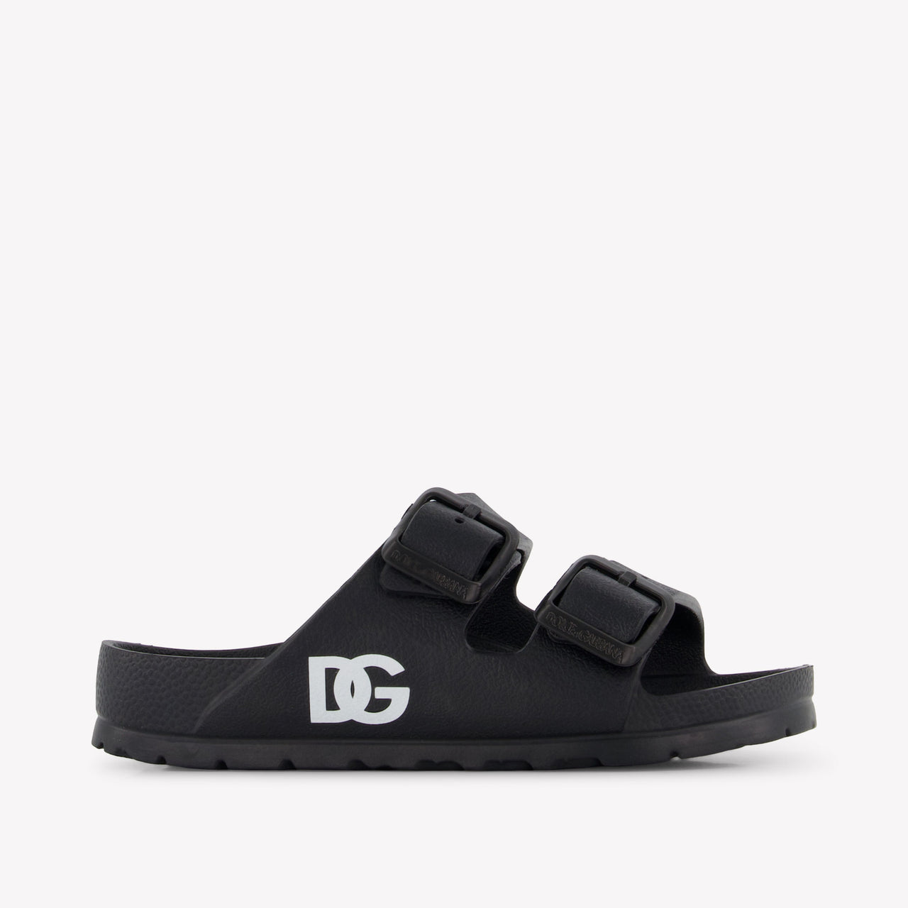 Dolce & Gabbana Jongens Slippers In Zwart