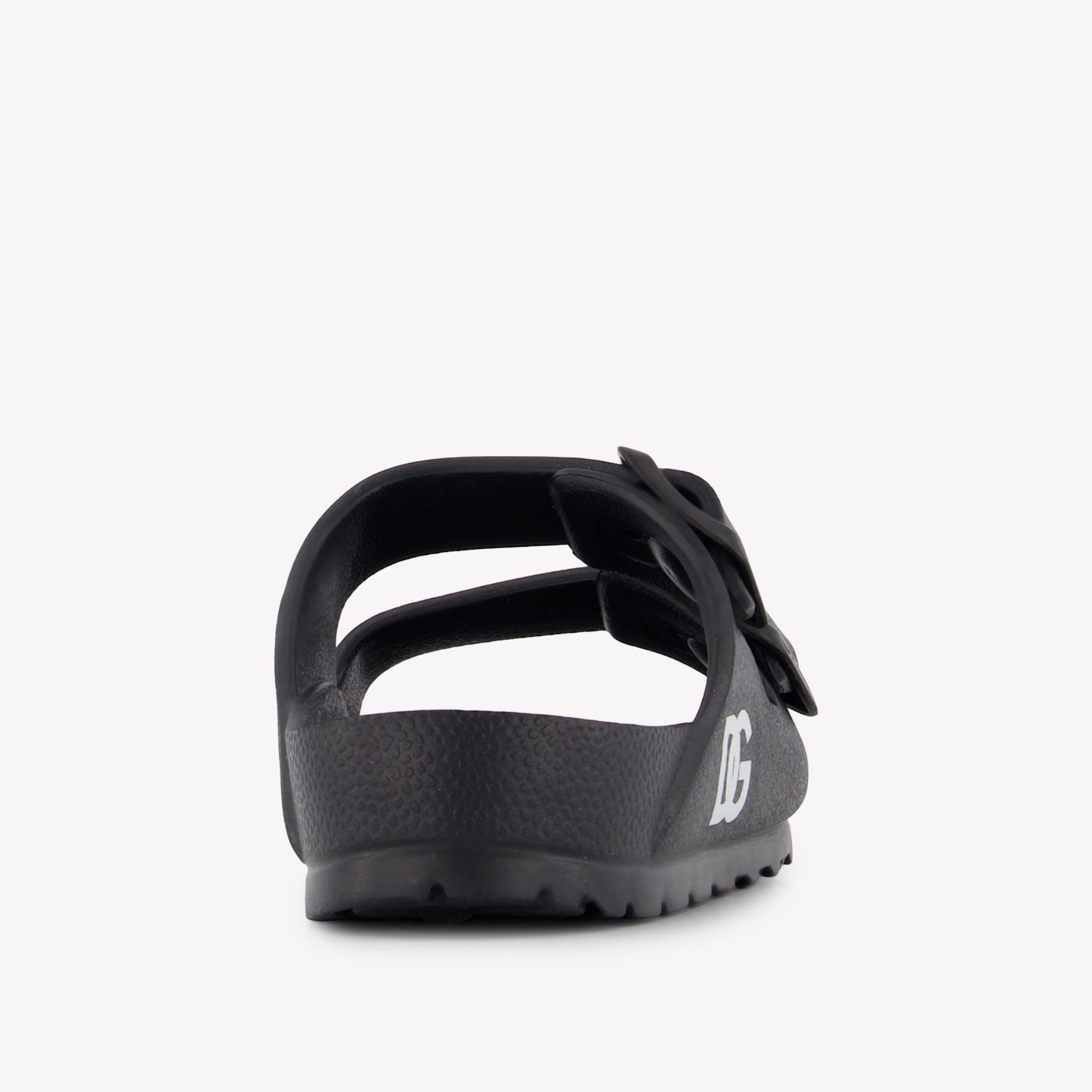 Dolce & Gabbana Jongens Slippers In Zwart