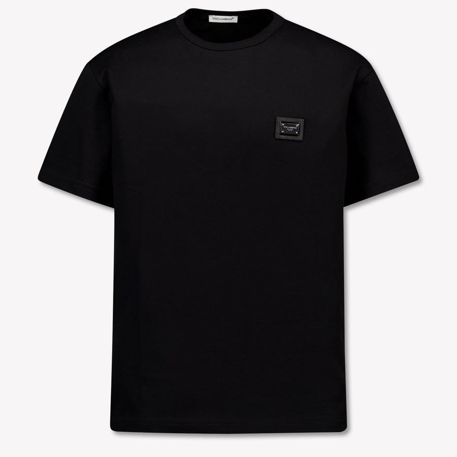 Dolce & Gabbana Kinder Unisex T-Shirt In Zwart