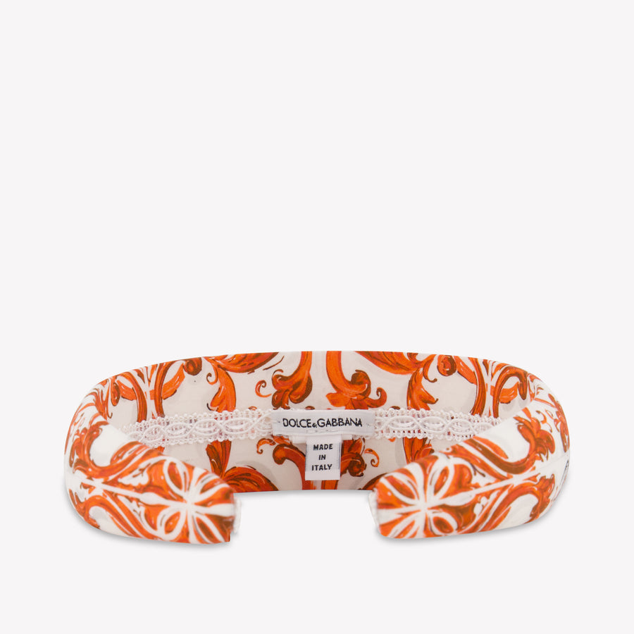 Dolce & Gabbana Kids Girls Accessory In Orange