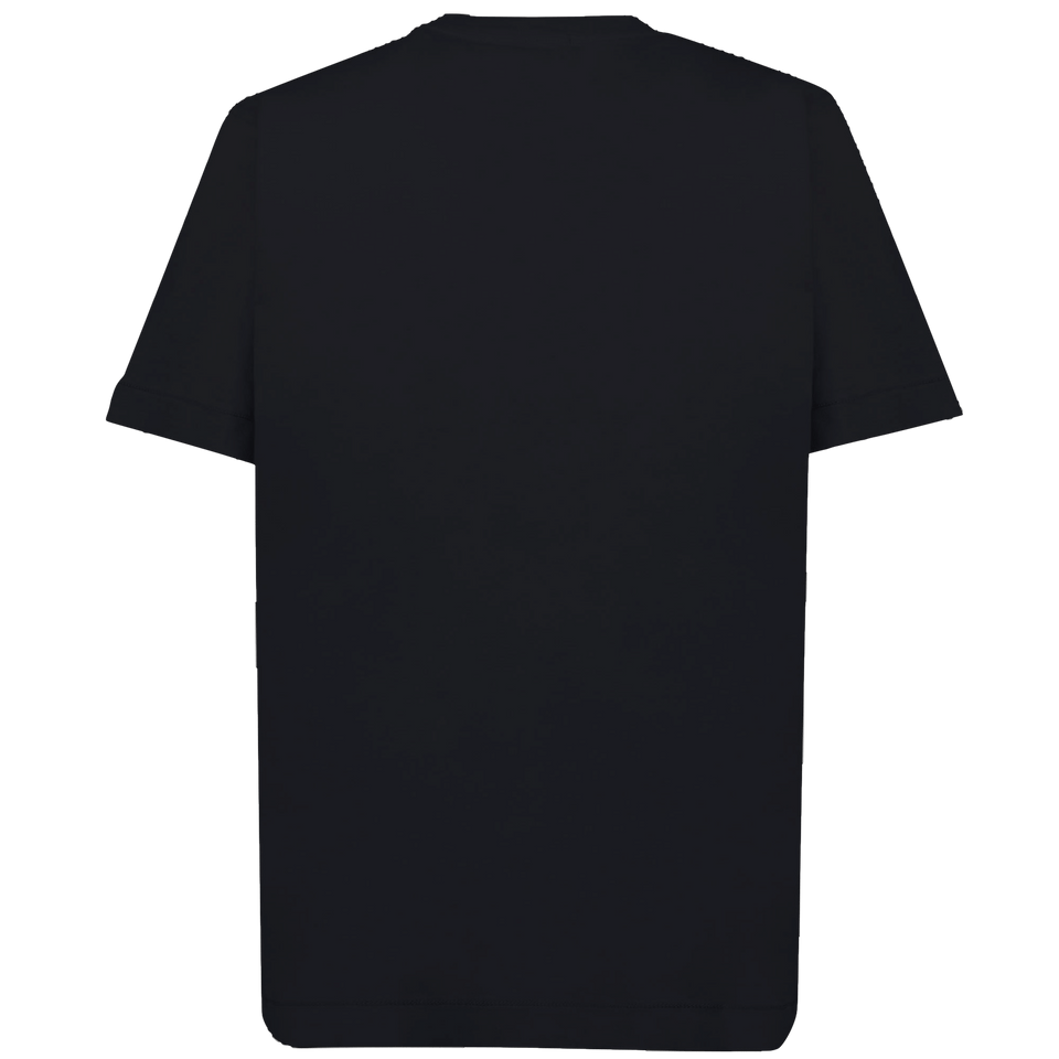 Stone Island Kinder Jongens T-Shirt Zwart