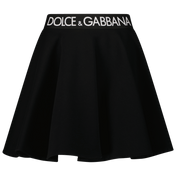 Dolce & Gabbana Kids girls skirt Black