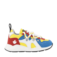 Dsquared2 Kinder Unisex Sneakers Geel 19