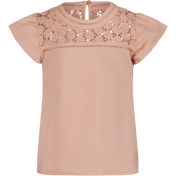 Mayoral Kinder Meisjes T-Shirt Licht Roze
