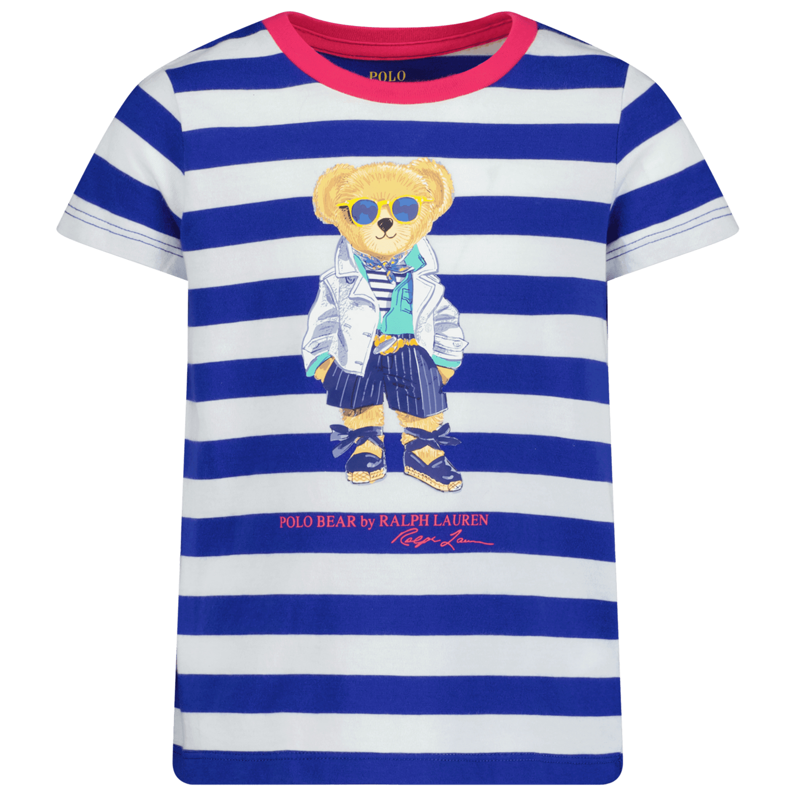 Ralph Lauren Kinder Meisjes T-Shirt Blauw 2Y