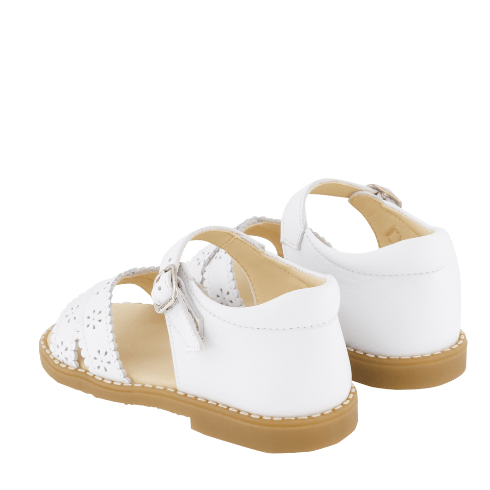 Andanines Kinder Meisjes Sandalen Wit