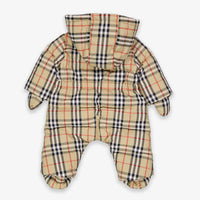 Burberry Harper Baby Unisex Skipak In Beige