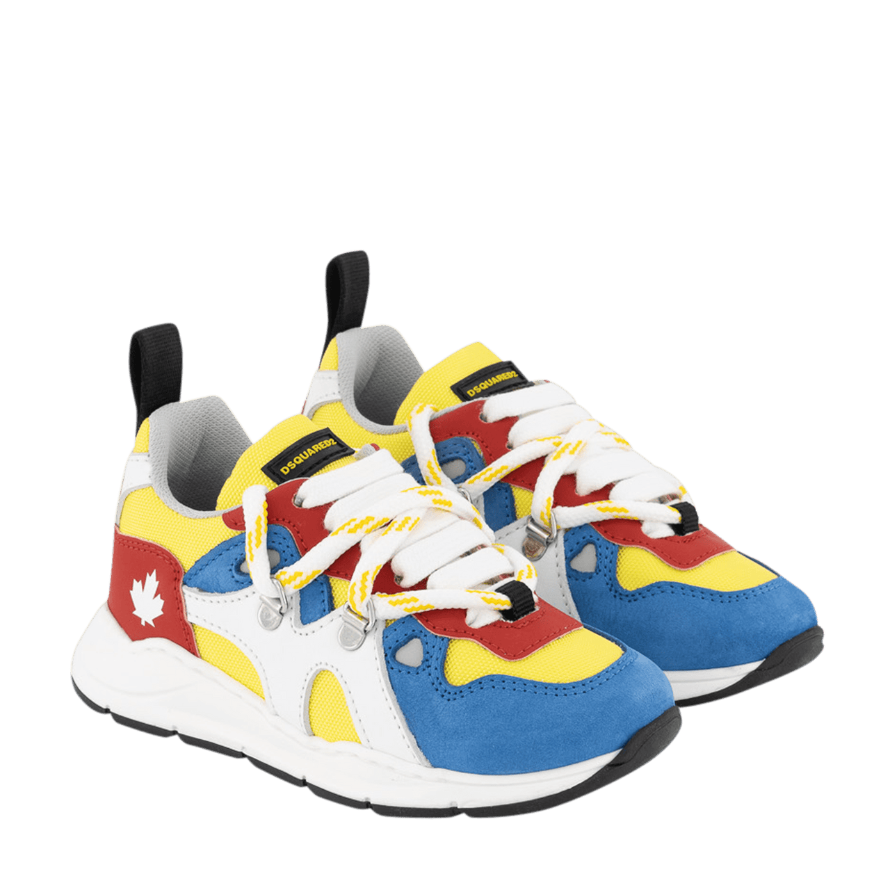 Dsquared2 Kinder Unisex Sneakers Geel