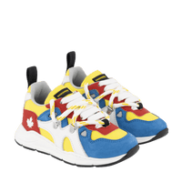 Dsquared2 Kinder Unisex Sneakers Geel