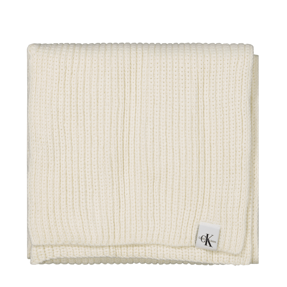 Calvin Klein Kinder Unisex Sjaals Off White ONE