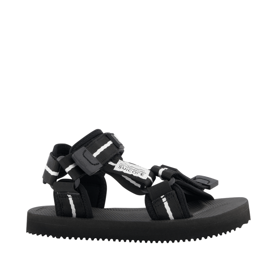 Palm Angels Boys Sandals Black
