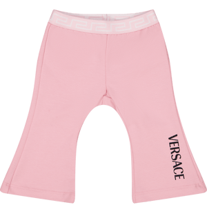 Versace Baby Meisjes Broekje Licht Roze 3/6