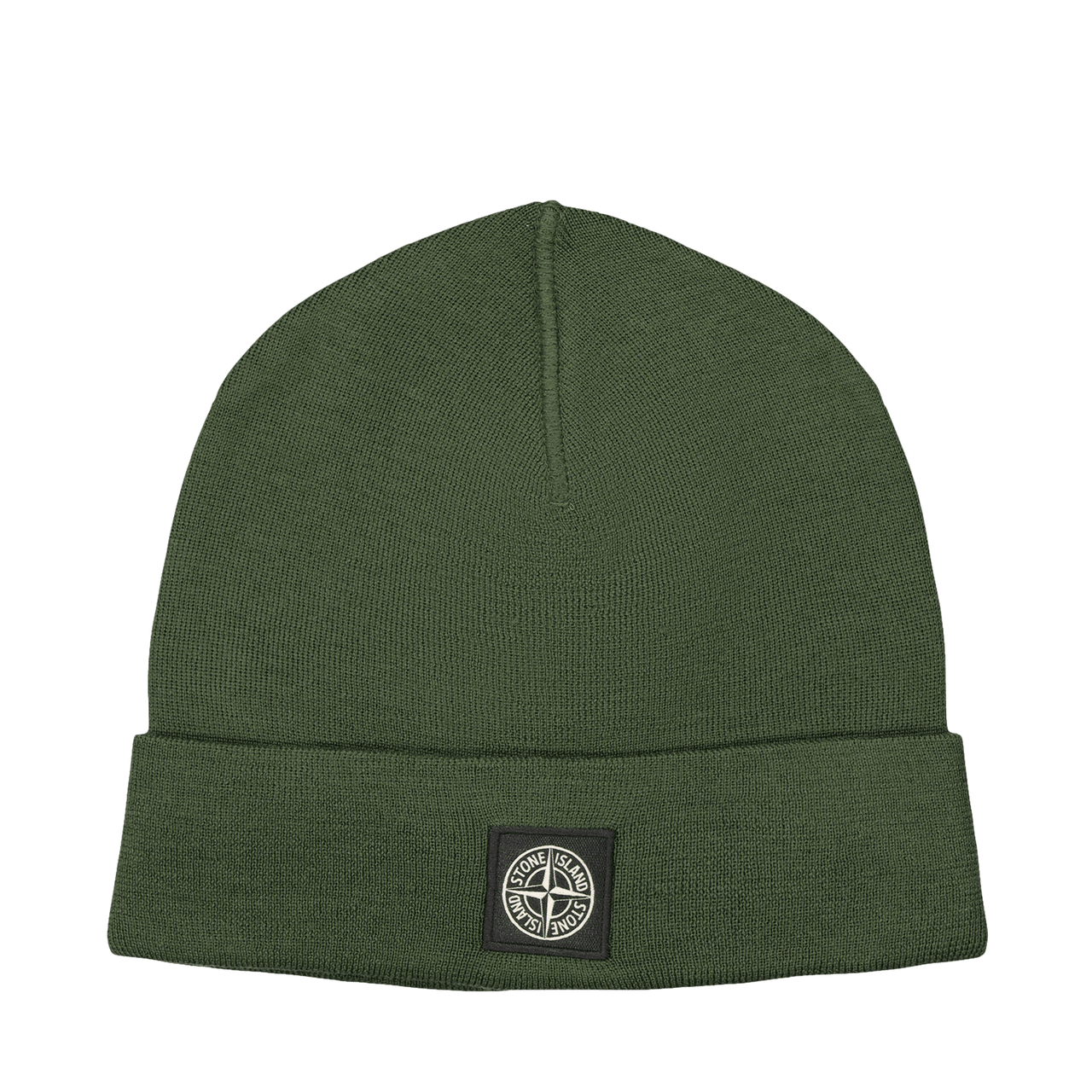 Stone Island Kinder Jongens Muts Olijf Groen 4Y