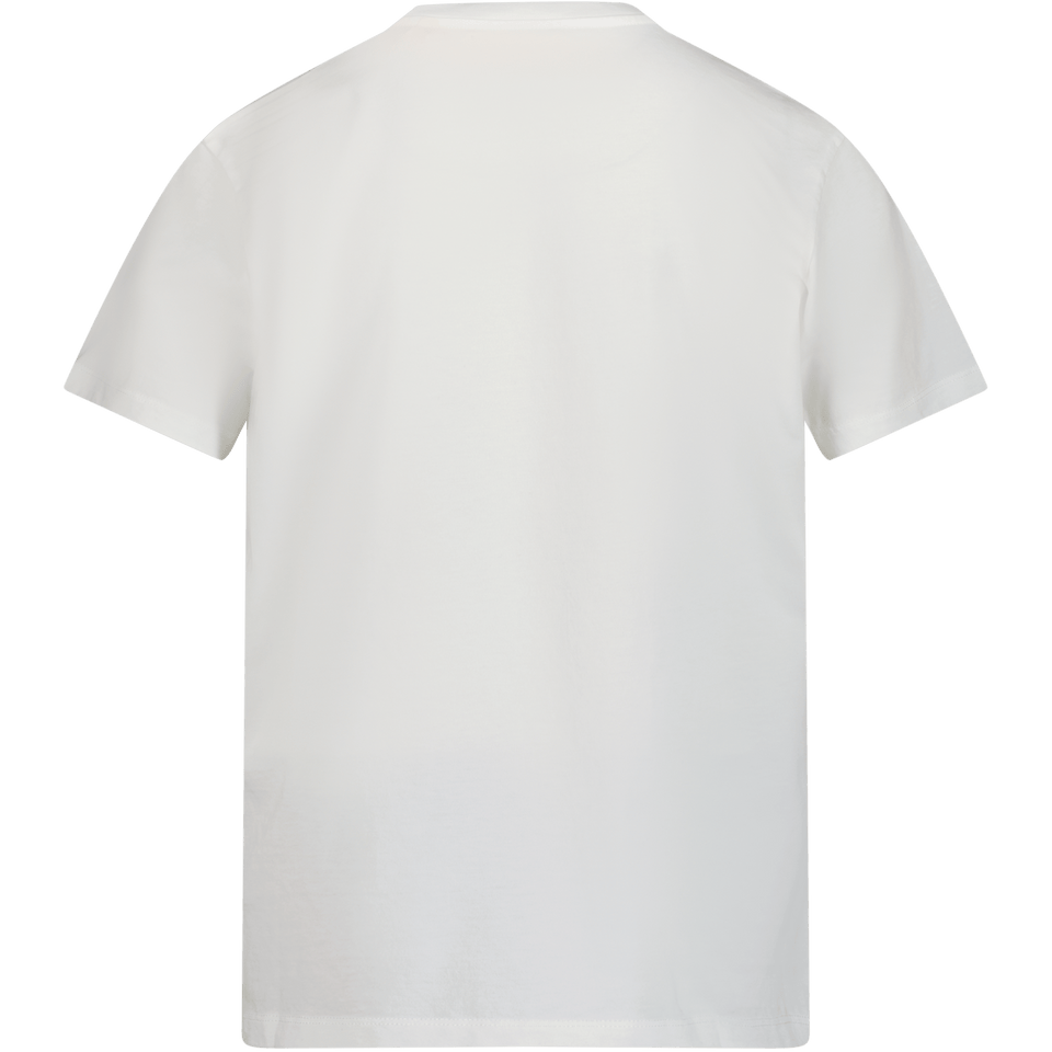 Off-White Kinder Jongens T-Shirt Wit