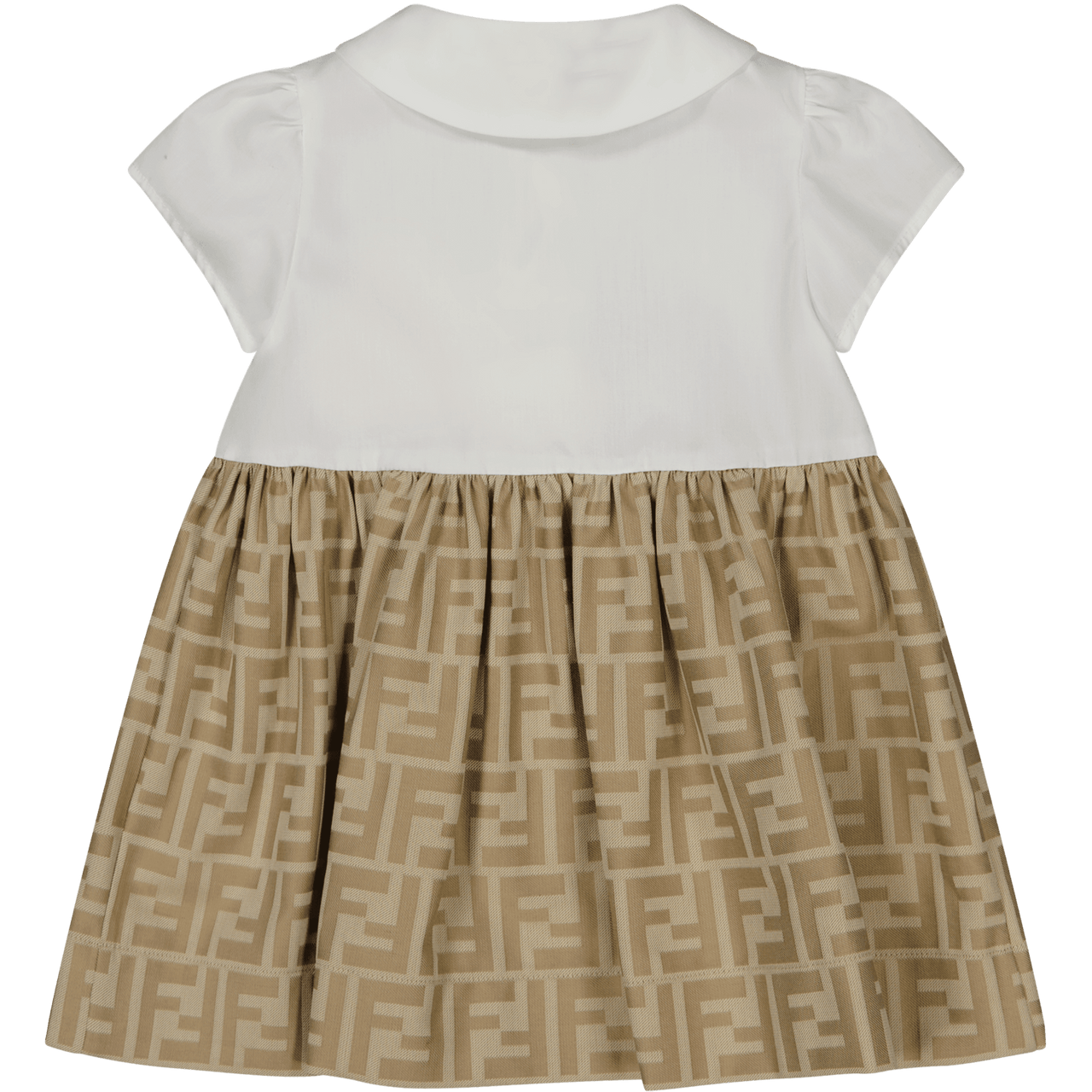 Fendi Baby Girls Dress  Beige