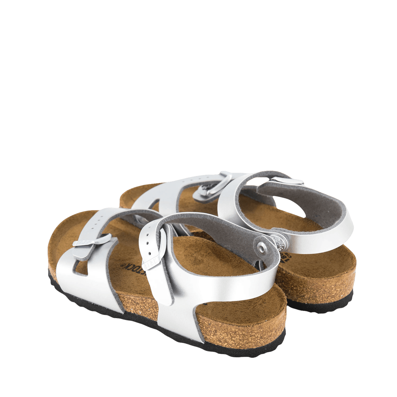 Birkenstock Kinder Meisjes Sandalen Zilver