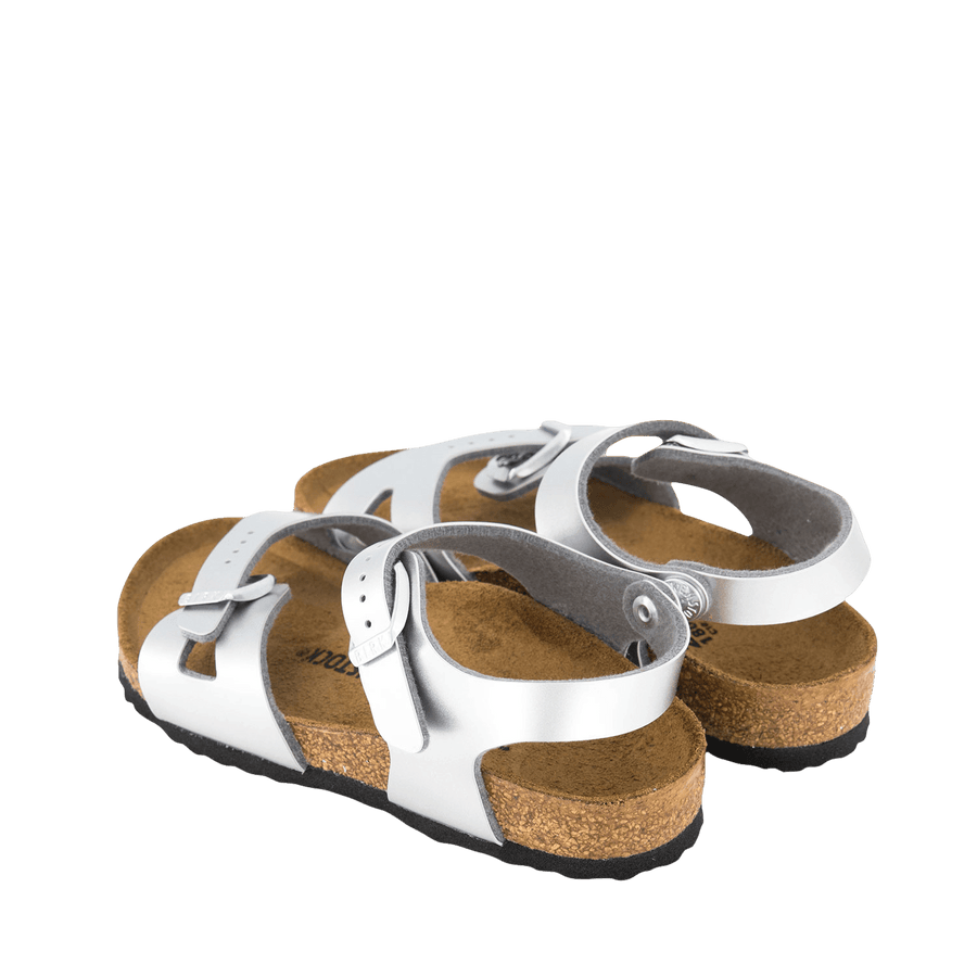 Birkenstock Kinder Meisjes Sandalen Zilver
