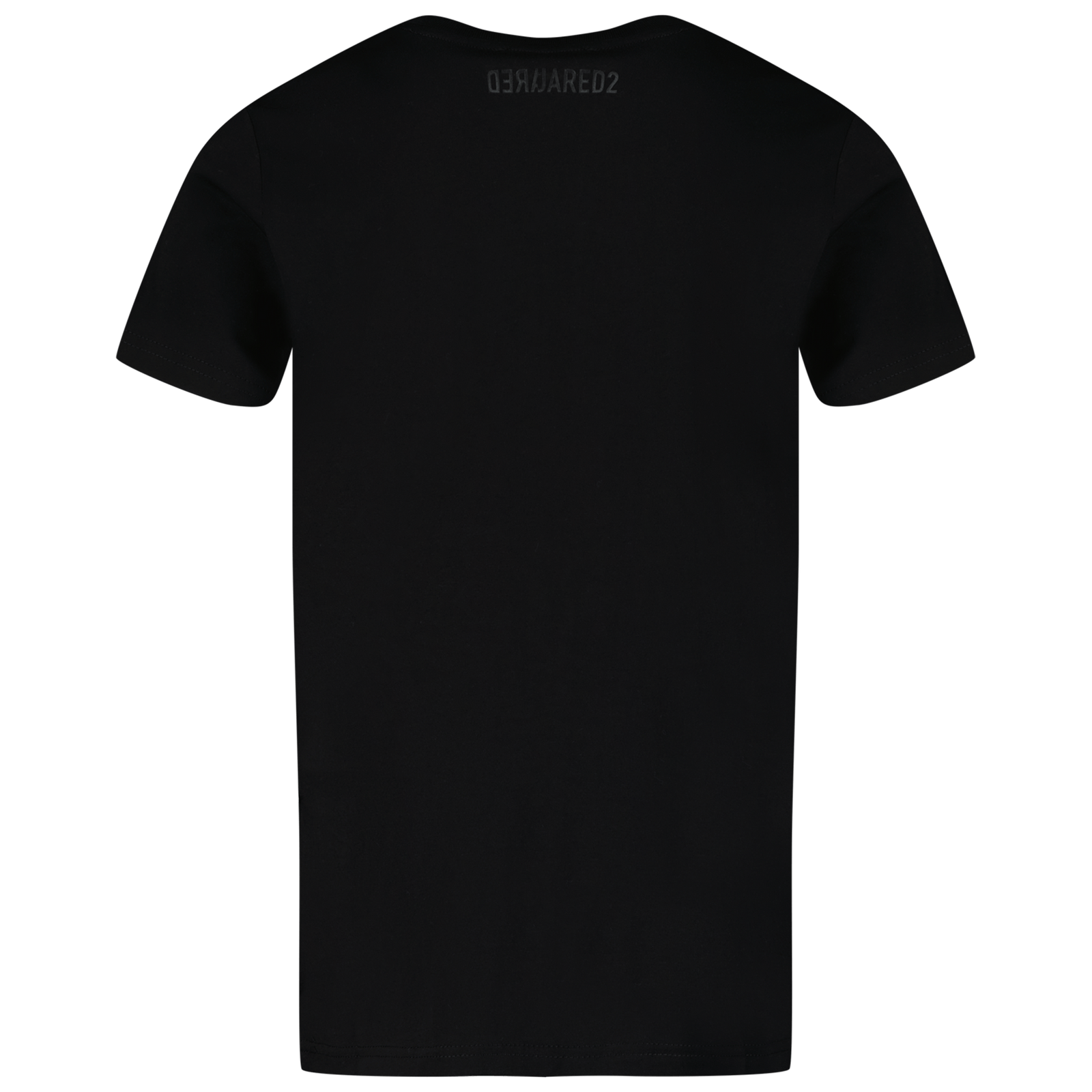 Dsquared2 Kinder Unisex T-Shirt Zwart 4Y
