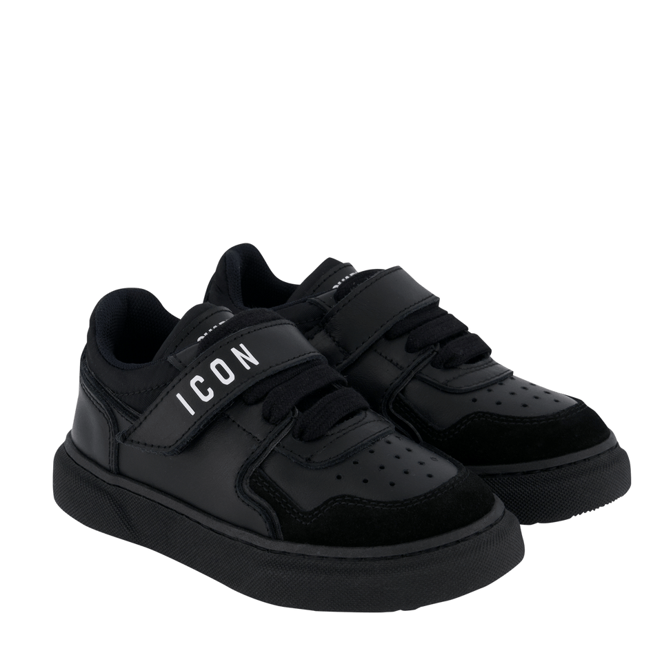 Dsquared2 Kinder Jongens Sneakers Zwart