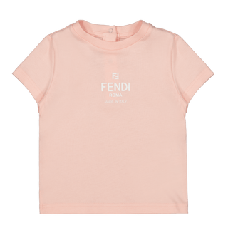 Fendi Baby Meisjes T-Shirt Licht Roze