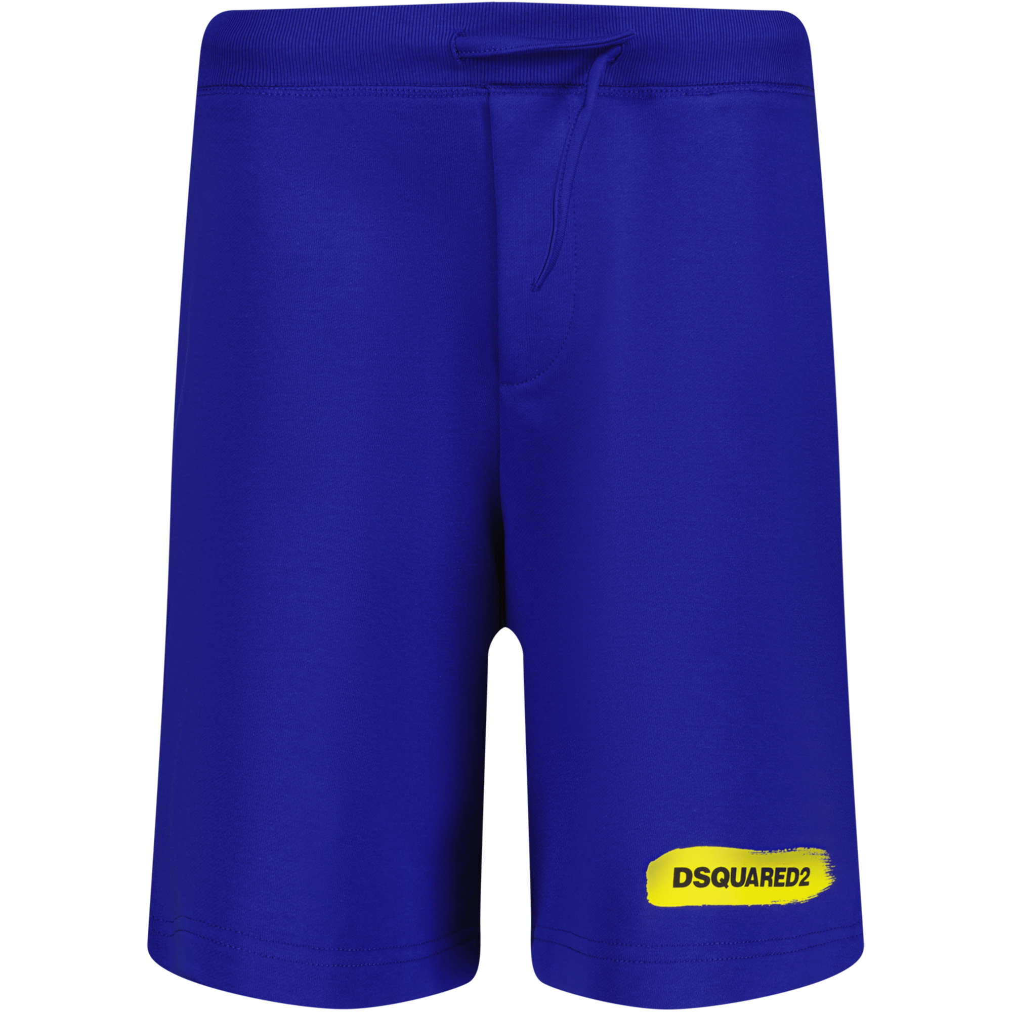 Dsquared2 Kids logo-print fleece track shorts - Blue