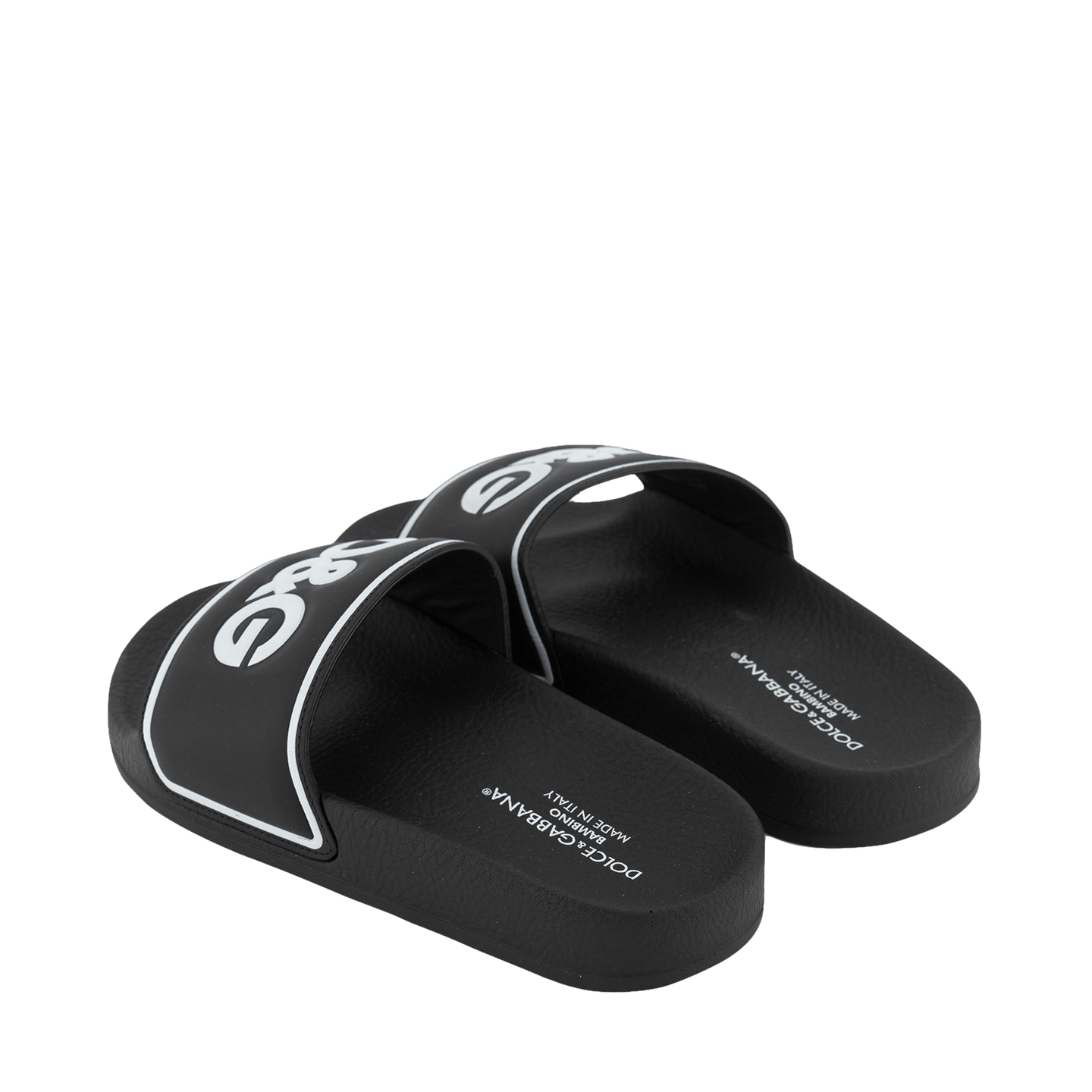 Dolce & Gabbana Kinder Jongens Slippers Zwart 36