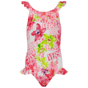 Versace Kinder Meisjes Zwemkleding Fluor Roze