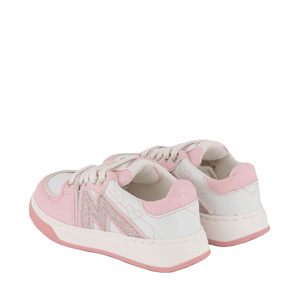 MonnaLisa Kinder Meisjes Sneakers Licht Roze