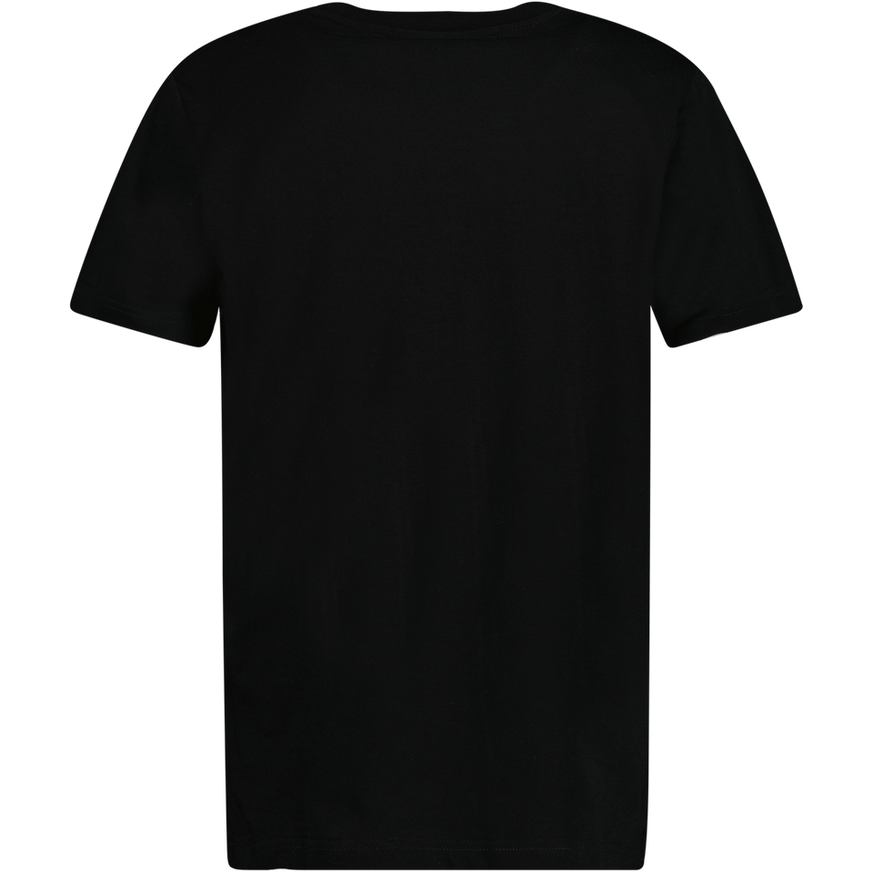 Diesel Kinder Jongens T-Shirt Zwart