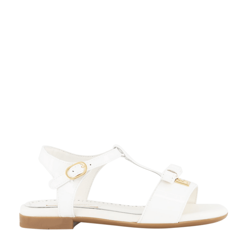 Dolce & Gabbana Kinder Meisjes Sandalen Wit 27