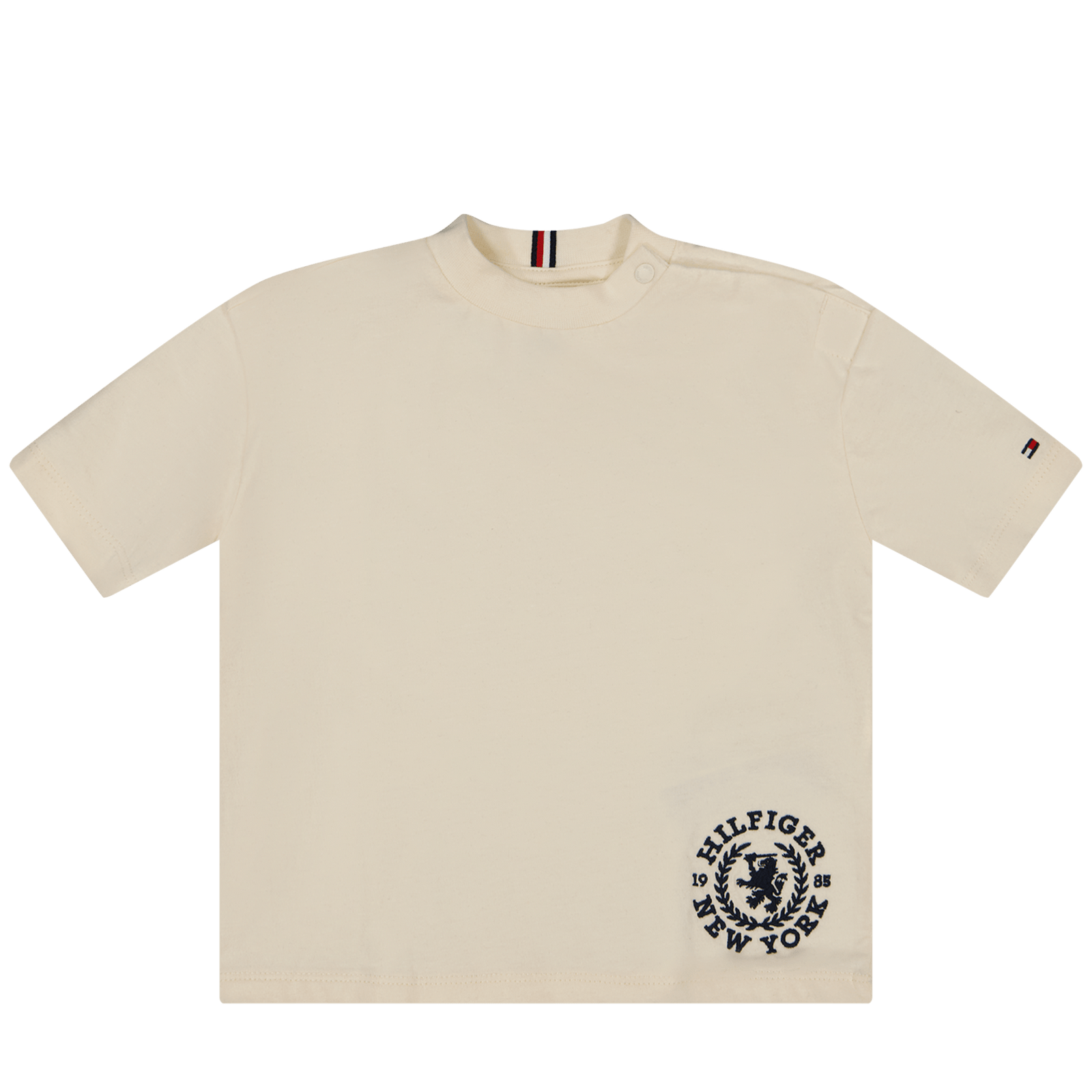 Tommy Hilfiger Baby Jongens T-Shirt Off White 74